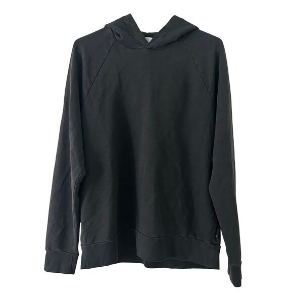 AG Adriano Goldschmied Men's Hooded Faded Black Sweatshirt M Medium NWOT - Picture 1 of 7